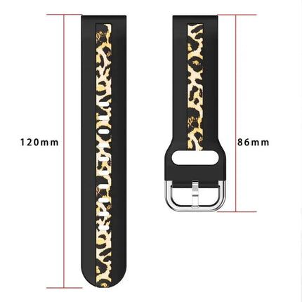 Samsung Silicone Watch Band Vertical Grain Print 40/44/45mm