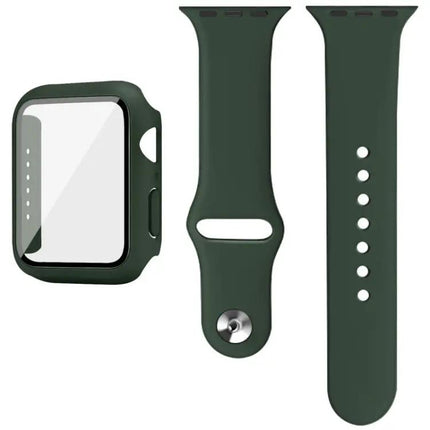 Imak Silicone Watch Band Glass Film For Apple SE 40/44mm