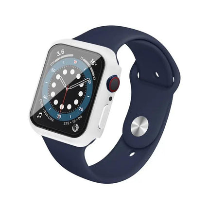 Imak PC Frame Case With Tempered Glass For Apple Watch