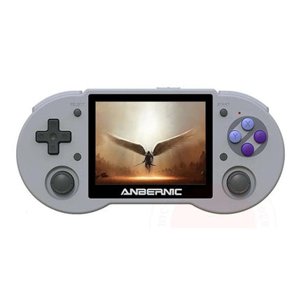 Anbernic RG353P Handheld Game Console with 3.5-Inch Screen showing front view with IPS display and dual analog sticks