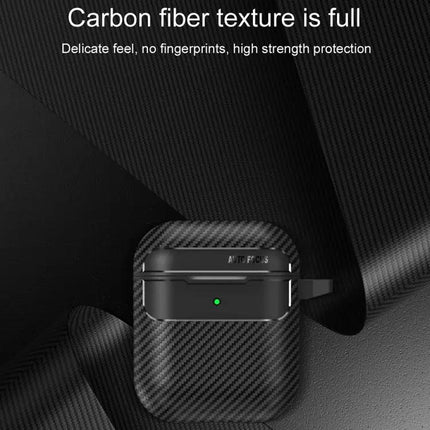 Carbon Fiber Protective Case for Everyday AirPods Carry