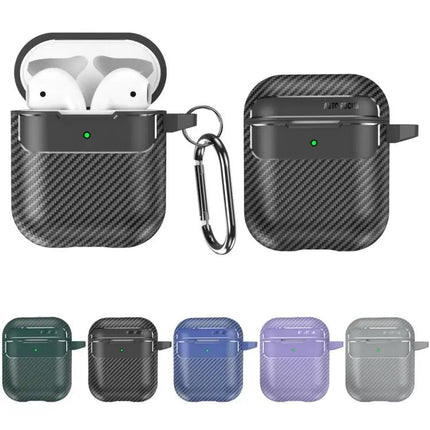 Carbon Fiber Protective Case for Everyday AirPods Carry