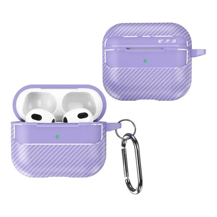 Carbon Fiber Protective Case for Everyday AirPods Carry