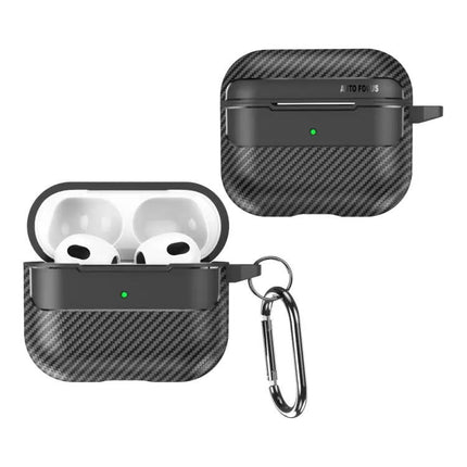 Carbon Fiber Protective Case for Everyday AirPods Carry
