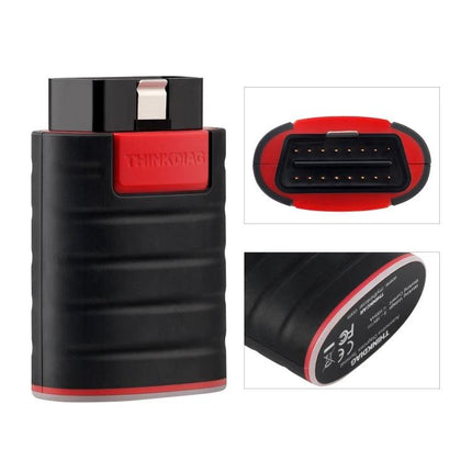 ThinkDiag OBD2 Scanner for Everyday Vehicle Diagnostics and Maintenance compact black red OBD-II diagnostic tool for home engine code checks
