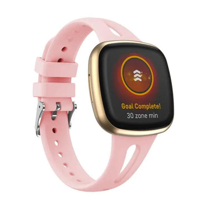 Fitbit Versa 3/4 Silicone Watch Band Waterdrop Slim S L