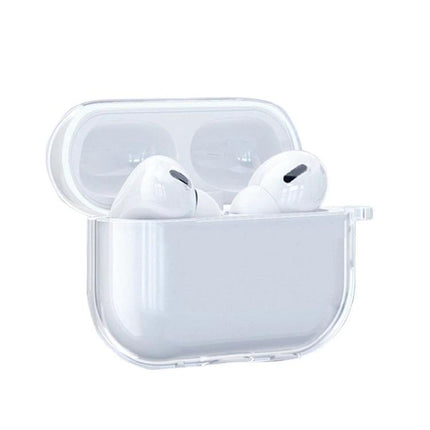 Transparent Imak TPU Case for Everyday Earphone Protection - clear protective cover for wireless earbuds, charges with case on, scratch and dust resistant