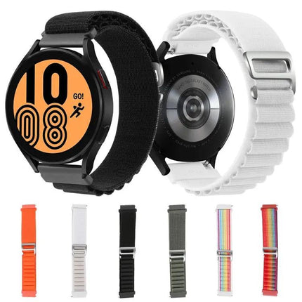 Universal Nylon Loop Watch Band Adjustable 20mm 22mm