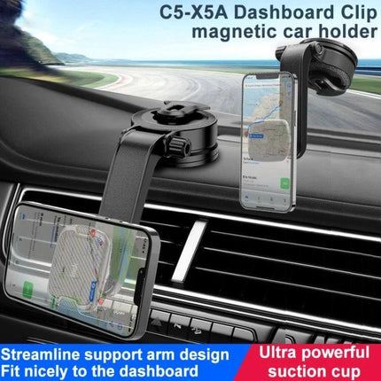 IMAK Dashboard Magnetic Car Holder For Hands Free Phone dashboard clip with suction cup holding smartphone for navigation