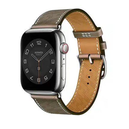 Microporous Leather Band For Apple Watch 38-49mm Adjustable