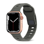 For Apple Watch Ultra 49mm / Series 8&7 45mm / SE 2&6&SE&5&4 44mm / 3&2&1 42mm / Blackish Green