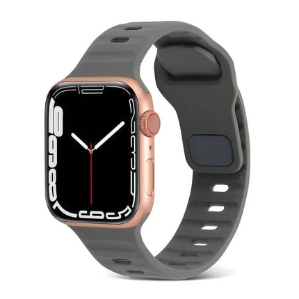 Silicone Sports Watch Band Compatible Apple Watch 38-49mm