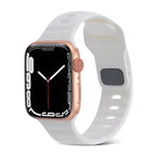 For Apple Watch Series 8&7 41mm / SE 2&6&SE&5&4 40mm / 3&2&1 38mm / White