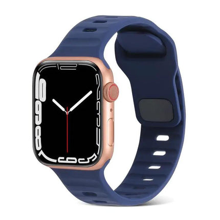 Silicone Sports Watch Band Compatible Apple Watch 38-49mm