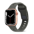 For Apple Watch Series 8&7 41mm / SE 2&6&SE&5&4 40mm / 3&2&1 38mm / Blackish Green