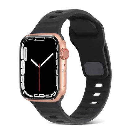 Silicone Sports Watch Band Compatible Apple Watch 38-49mm