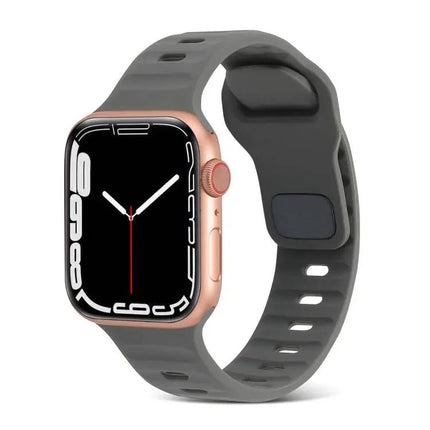 Silicone Sports Watch Band Compatible Apple Watch 38-49mm