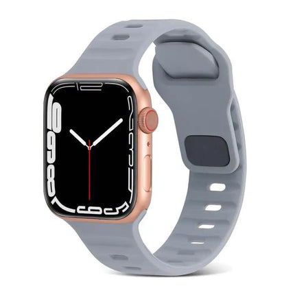 Silicone Sports Watch Band Compatible Apple Watch 38-49mm