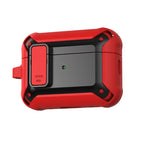 For AirPods Pro 2 with Lanyard Hole / Red Black