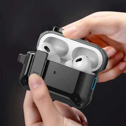 Bumblebee Protective Case for Daily Earphone Use on the Go — rugged TPU PC case protects earphones from dust, scratches and impacts while allowing quick charging