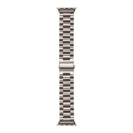 Metal Adjustable Watch Band For Apple Watch 49mm To 38mm