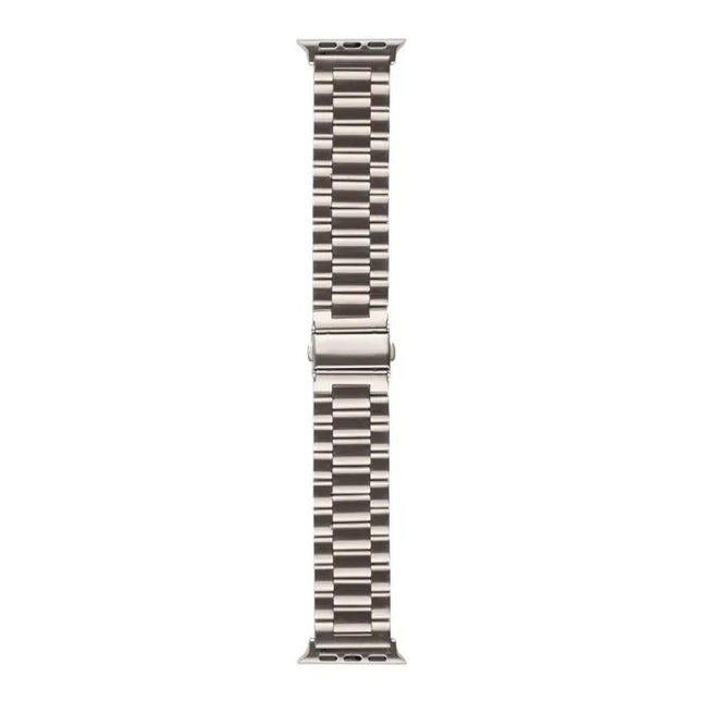Metal Adjustable Watch Band For Apple Watch 49mm To 38mm | Syndmart