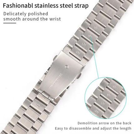 Metal Adjustable Watch Band For Apple Watch 49mm To 38mm