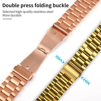 Metal Adjustable Watch Band For Apple Watch 49mm To 38mm