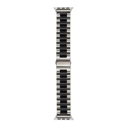 Metal Adjustable Watch Band For Apple Watch 49mm To 38mm