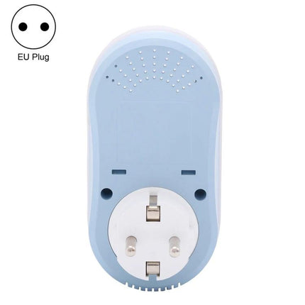 LCD Thermostat for Home Heating and Cooling Systems with EU Plug — compact LCD thermostat with EU plug for remote temperature control and energy savings