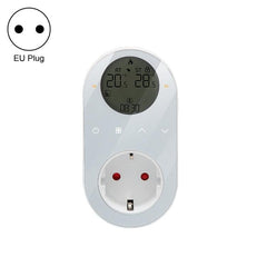 Smart WiFi LCD Thermostat with External Sensor, EU Plug