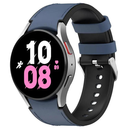 Silicone Leather Watch Band For Galaxy Watch5 44/40mm