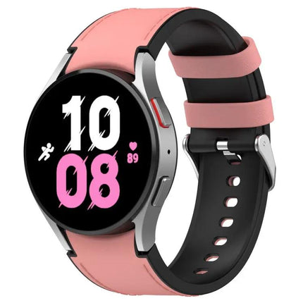Silicone Leather Watch Band For Galaxy Watch5 44/40mm