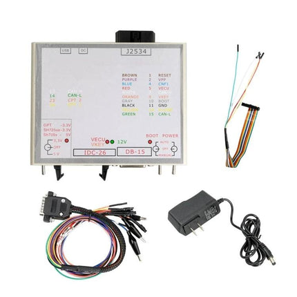 Essential Adapter for Everyday Vehicle Maintenance Tasks - diagnostic adapter kit with wiring harnesses and power supply for car troubleshooting