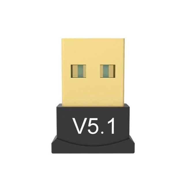 USB Bluetooth Adapter for Wireless Audio Connectivity compact USB dongle V5.1 for streaming music and connecting headphones