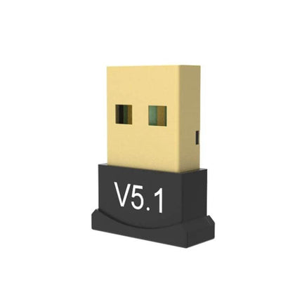 USB Bluetooth Adapter for Wireless Audio Connectivity - compact USB dongle V5.1 for wireless streaming to headphones and speakers