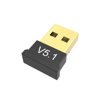USB Bluetooth Adapter for Wireless Audio Connectivity - compact USB dongle V5.1 for headphones and speakers