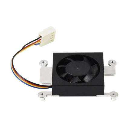 Waveshare Cooling Fan for Raspberry Pi Compute Module 4 Protection - low-profile fan with mounting bracket and 4-pin connector