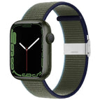 For Apple Watch Series 8&7 41mm / SE 2&6&SE&5&4 40mm / 3&2&1 38mm / Olive Green