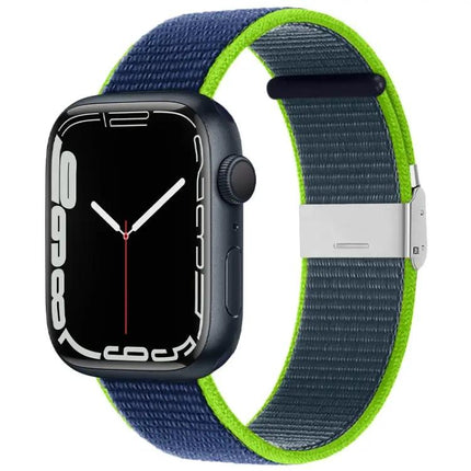 Nylon Watch Band Metal Buckle For Apple Watch 38-49mm