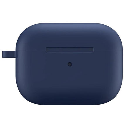 Durable Protective Case Safeguards Earphones in Everyday Use - slim navy blue protective earphone case for commuting and travel