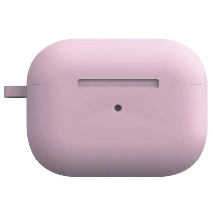 Durable Protective Case Safeguards Earphones in Everyday Use - slim pink silicone earphone case for commuting and travel, scratch and dust protection