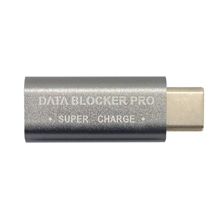 GE07 Data Blocker for Everyday Phone Charging Security — compact USB-C data blocker for secure charging at airports and public USB ports