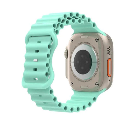 Ocean Style Silicone Apple Watch Band Fits 49/45/44/42mm