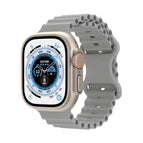 For Apple Watch Ultra 49mm / Series 8&7 45mm / SE 2&6&SE&5&4 44mm / 3&2&1 42mm / Grey
