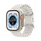 For Apple Watch Ultra 49mm / Series 8&7 45mm / SE 2&6&SE&5&4 44mm / 3&2&1 42mm / White