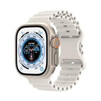 For Apple Watch Series 8&7 41mm / SE 2&6&SE&5&4 40mm / 3&2&1 38mm / White