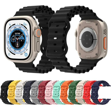 Silicone Replacement Watch Band For Apple Watch 38/40/41mm