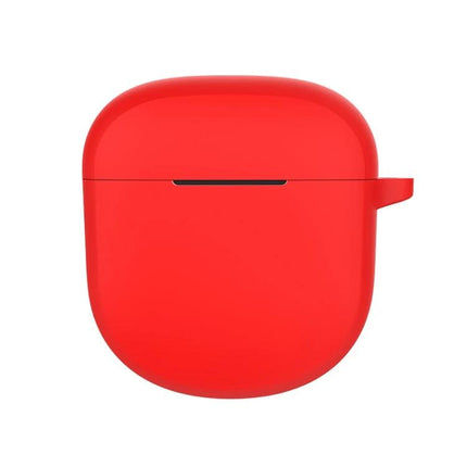 Silicone Protective Case for Bose QuietComfort Earbuds in Everyday Situations - red lightweight silicone cover protecting earbuds with charging access