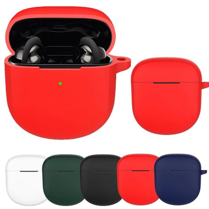 Silicone Protective Case for Bose QuietComfort Earbuds in Everyday Situations - red lightweight silicone protective charging case for earbuds